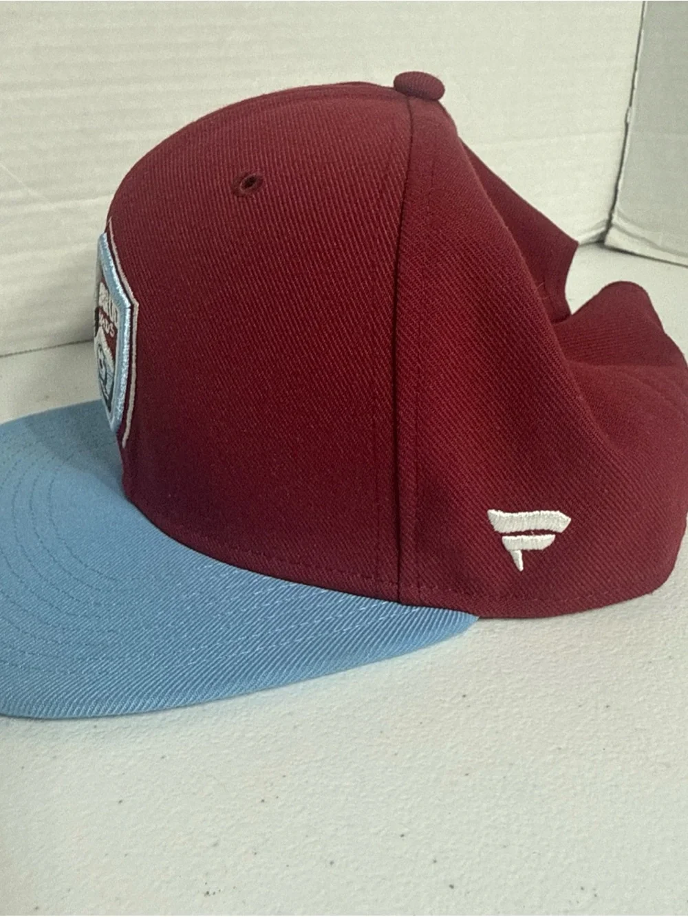 Fanatics Men's Raids Maroon and Light Blue Snapback Hat